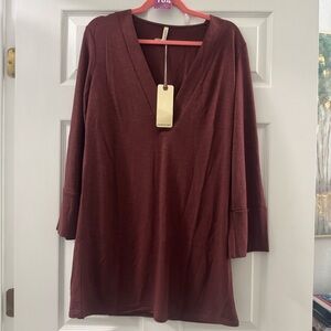 104 - Lanston Shirt Dress $215 Retail Size L